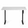 Регульований стіл AdapDesk Smart Manual 18мм Crystal White, Space Black, фото 7 mini