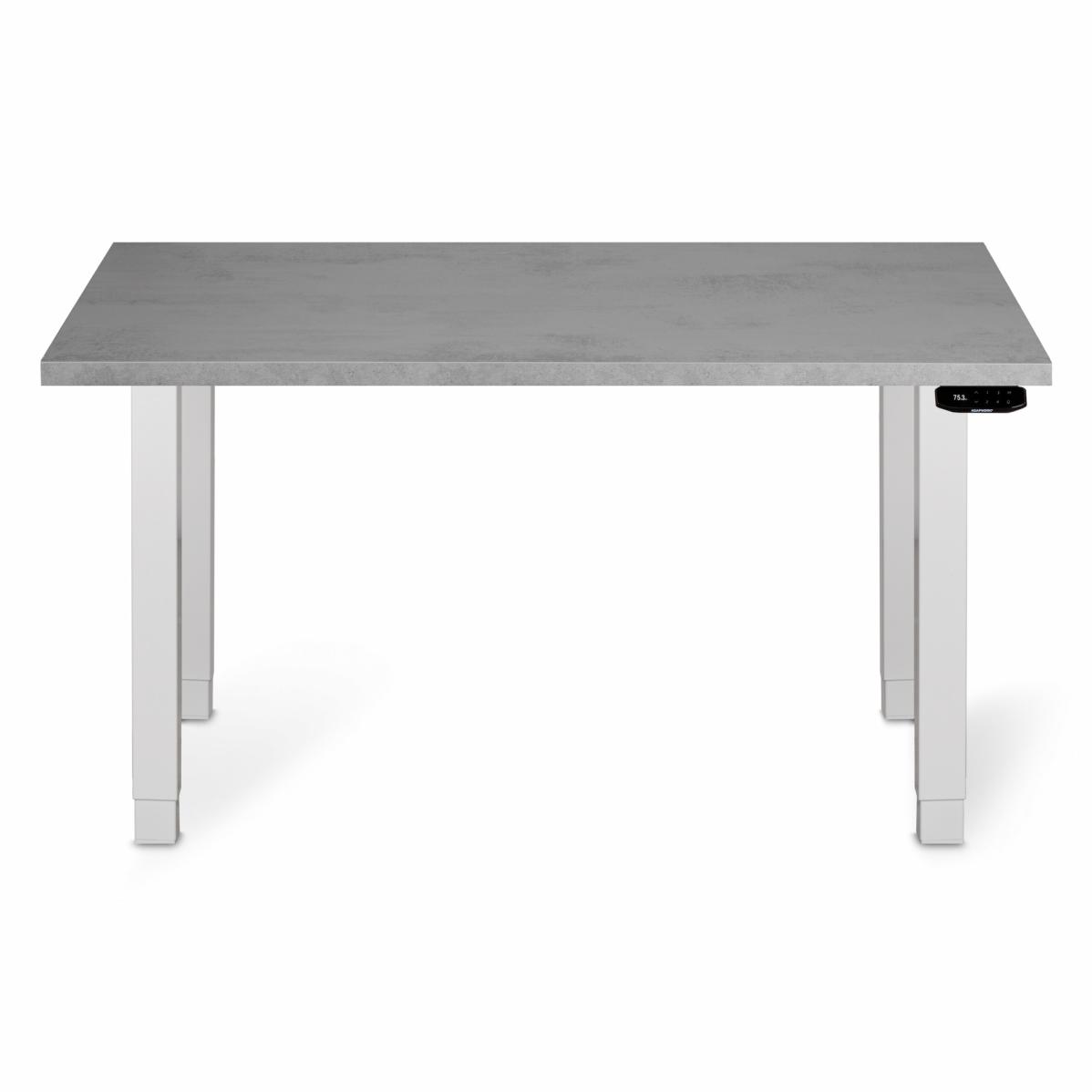 Регулируемый стол AdapDesk Smart 4L 2 Motor 36 мм Smoky Gray, Snow White, фото 7