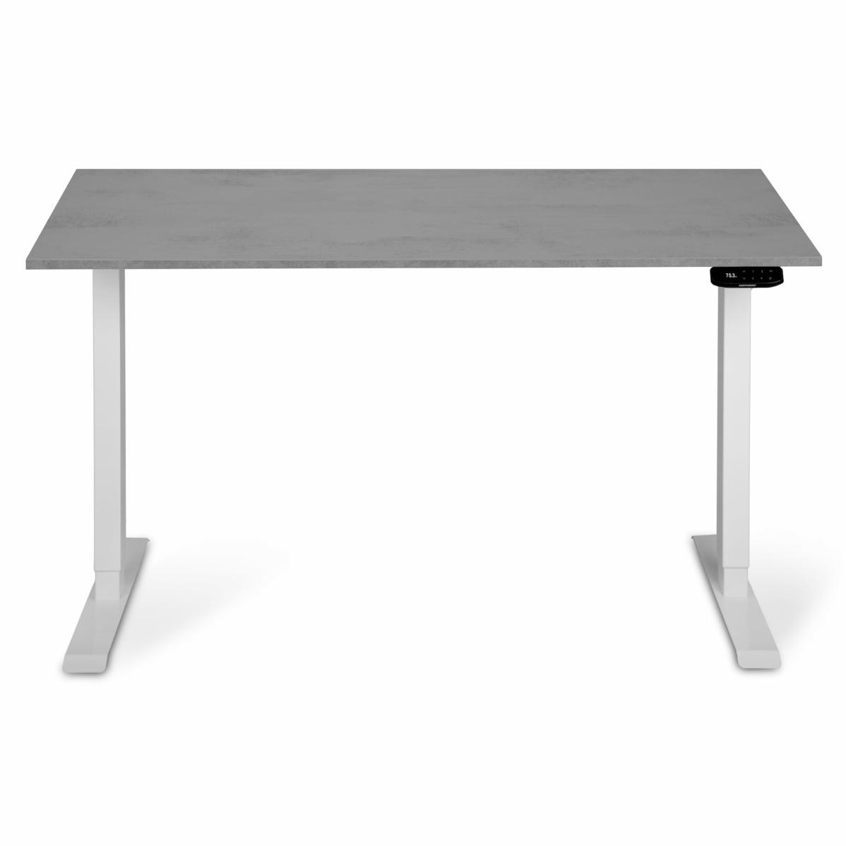 Регулируемый стол AdapDesk Smart 1 Motor 18мм Smoky Gray, Snow White, фото 7