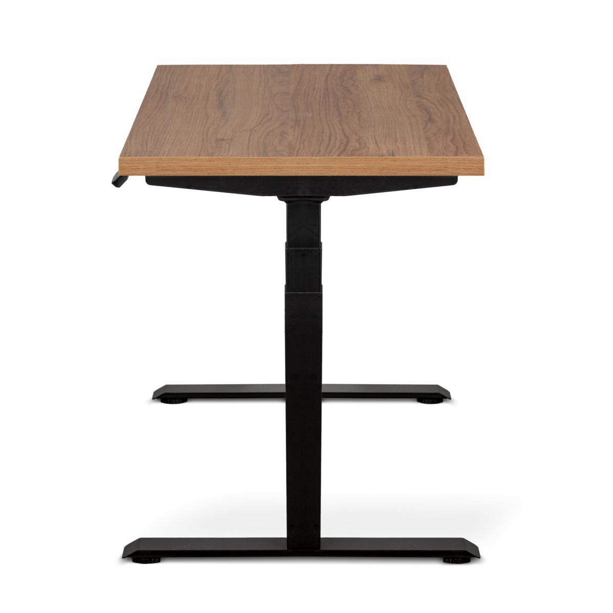 Регулируемый стол AdapDesk Smart 2 Motor Pro 36мм Golden Wood, Space Black, фото 3