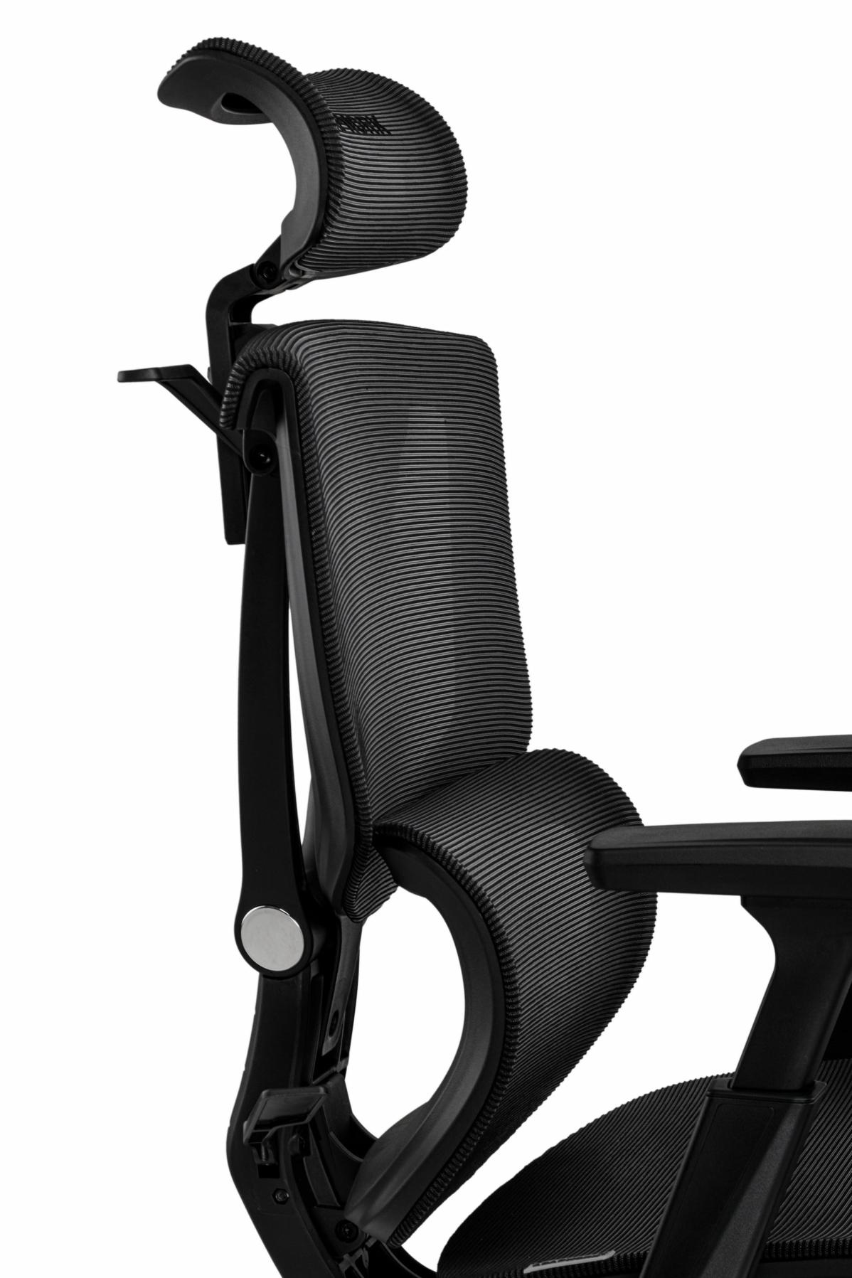 Кресло S2 Mesh Senior ErgoChair Deep Black, фото 11