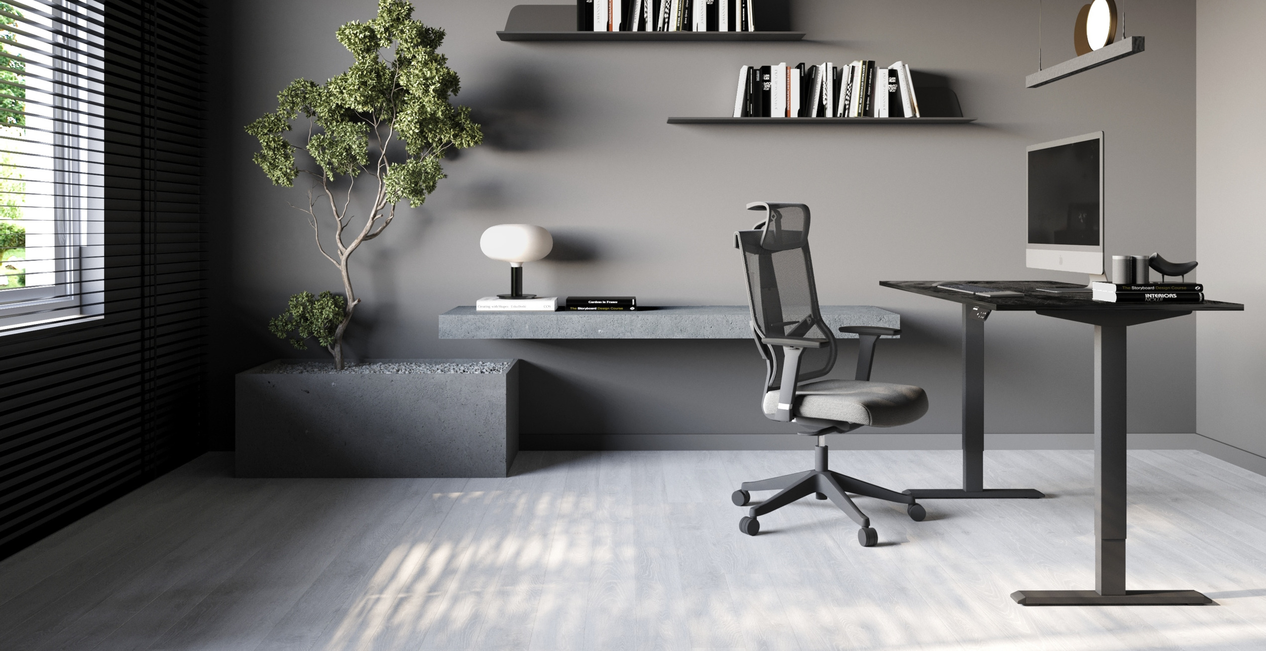 M1 Middle ErgoChair Deep Black