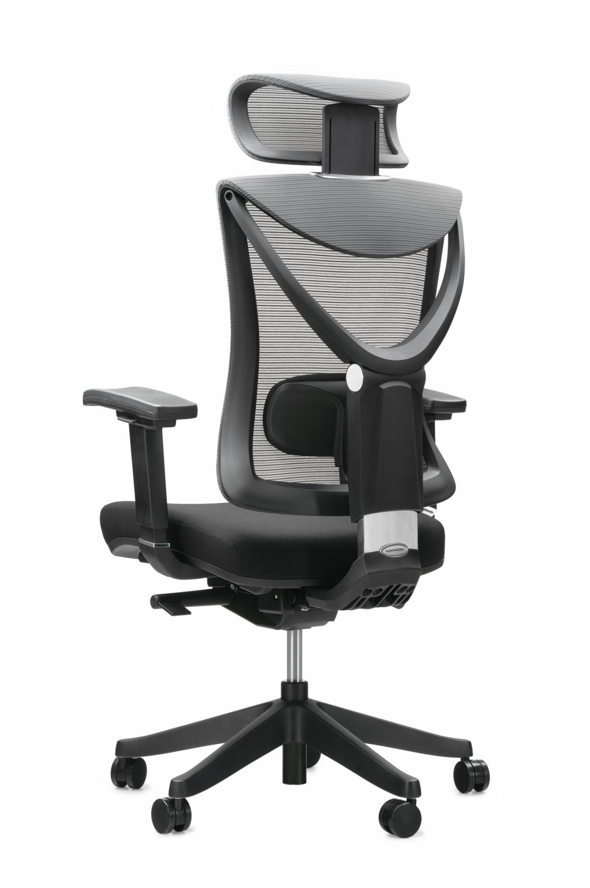Крісло S1 Senior ErgoChair Deep Black, фото 7