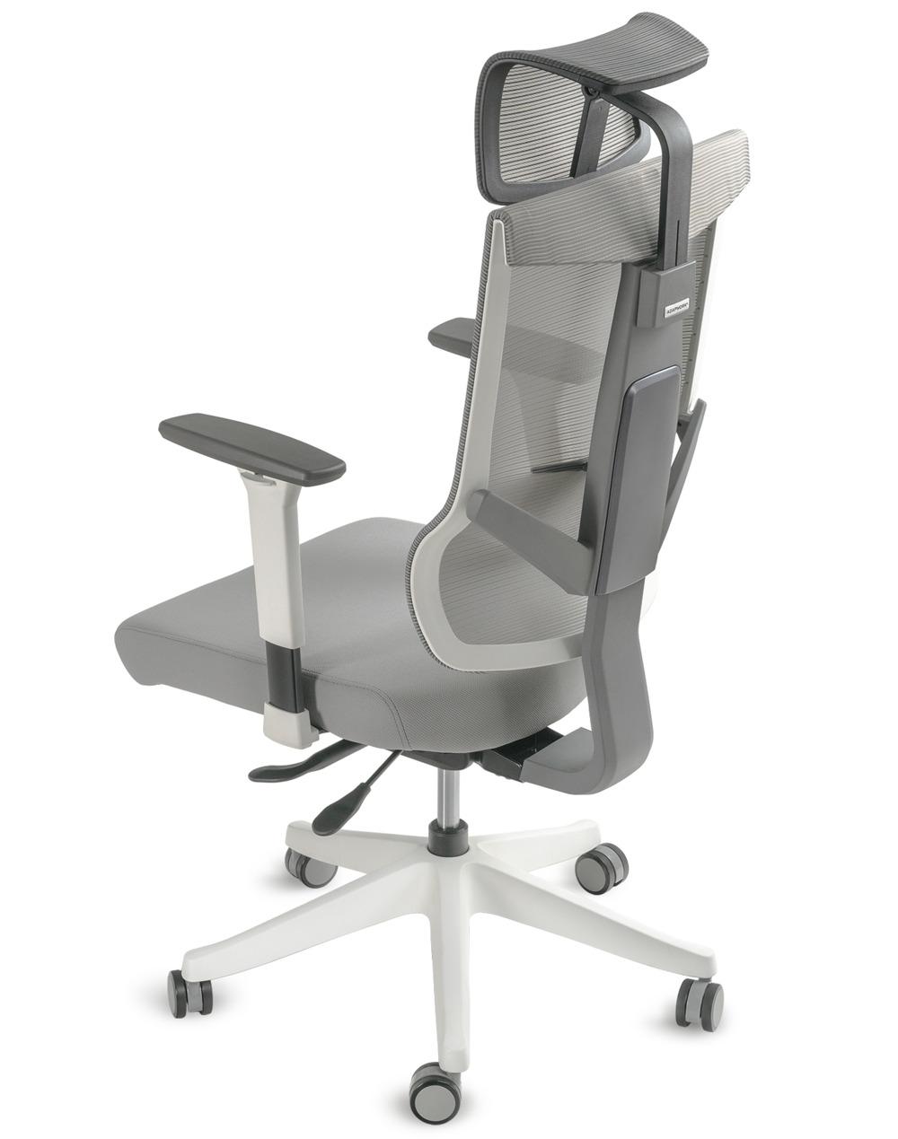 Крісло M1 Middle ErgoChair Alpine Grey, фото 23