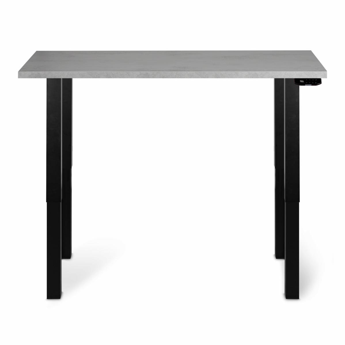 Регулируемый стол AdapDesk Smart 4L 2 Motor 36 мм Smoky Gray, Space Black, фото 5
