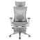 Крісло S1 Mesh Pro Max Senior ErgoChair Platinum Alpine Grey, фото 2 mini