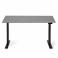 Регульований стіл AdapDesk Smart 1 Motor 18мм Smoky Gray, Space Black, фото 7 mini