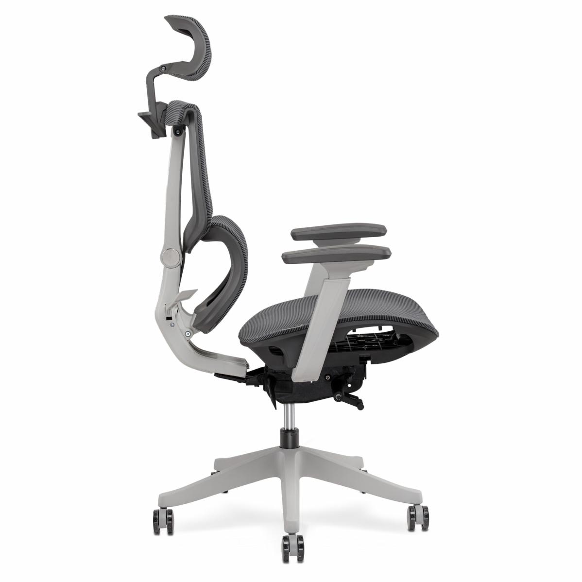Кресло S2 Mesh Senior ErgoChair Alpine Grey, фото 3