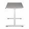 Регульований стіл AdapDesk Smart 2 Motor Pro 36мм Smoky Gray, Snow White, фото 3 mini