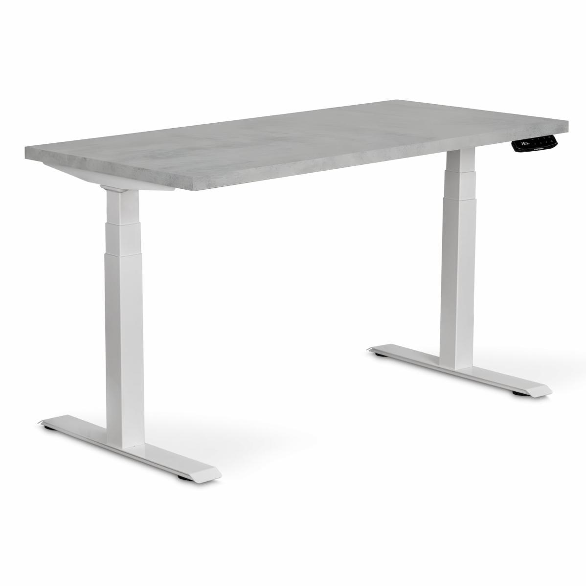Регулируемый стол AdapDesk Smart 2 Motor Pro 36мм Smoky Gray, Snow White, фото 8