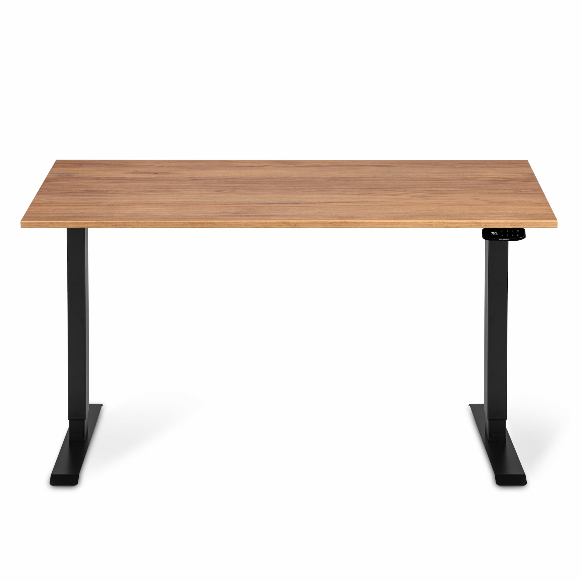 Регульований стіл AdapDesk Smart 1 Motor 18мм Golden Wood, Space Black, фото 7