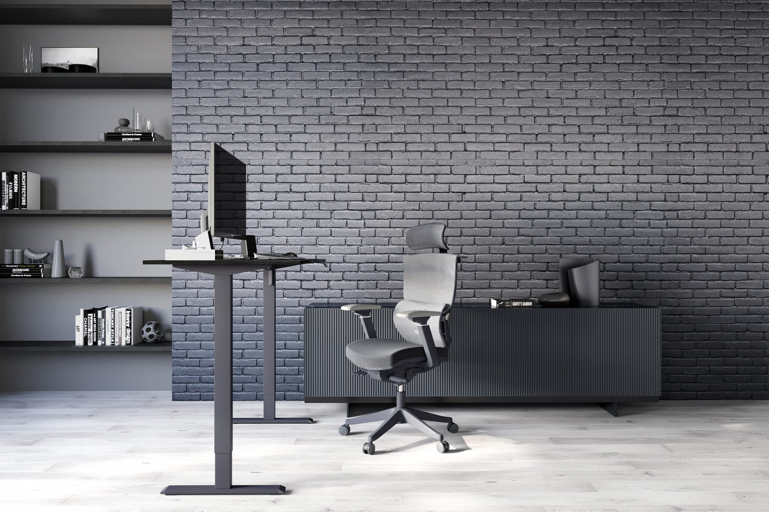 Кресло S2 Senior ErgoChair Deep Black