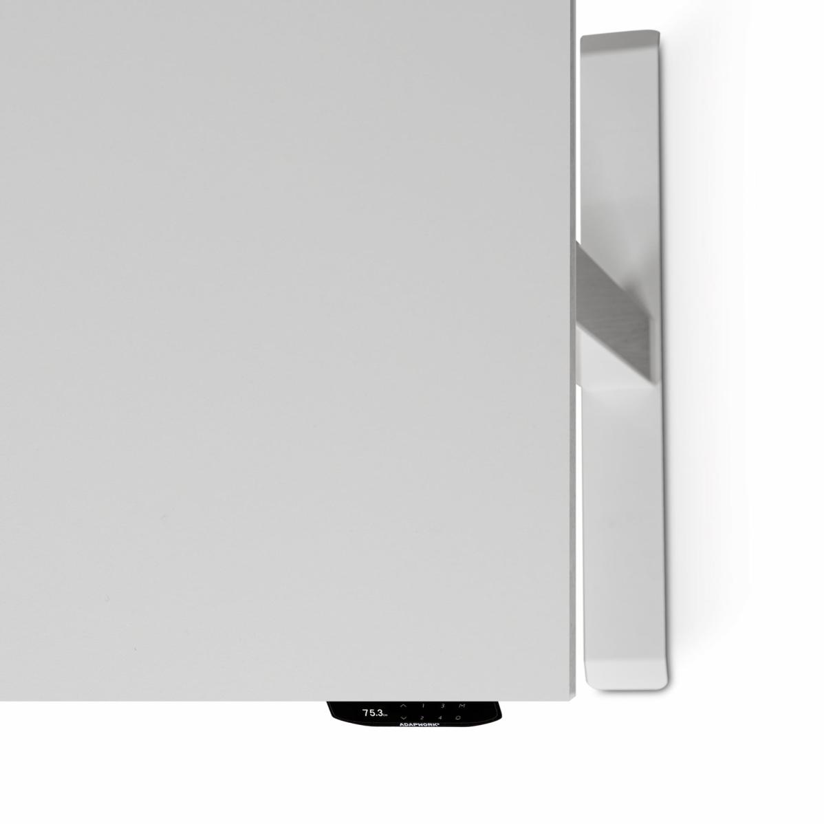 Регулируемый стол AdapDesk Smart 1 Motor 18мм Crystal White, Snow White, фото 4