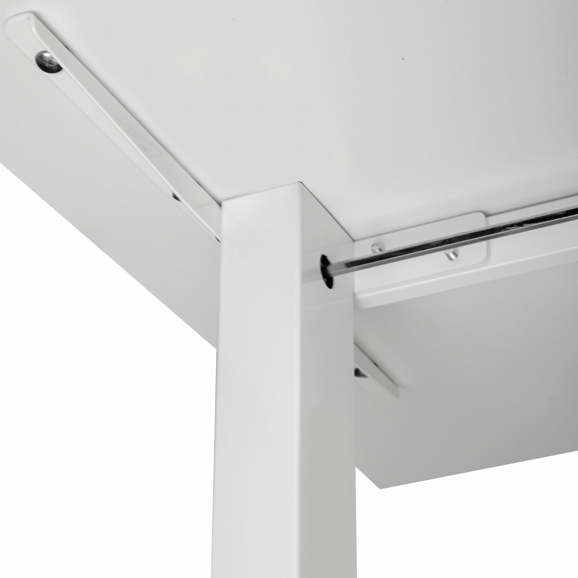 Регульований стіл AdapDesk Smart 1 Motor 18мм Crystal White, Snow White, фото 6