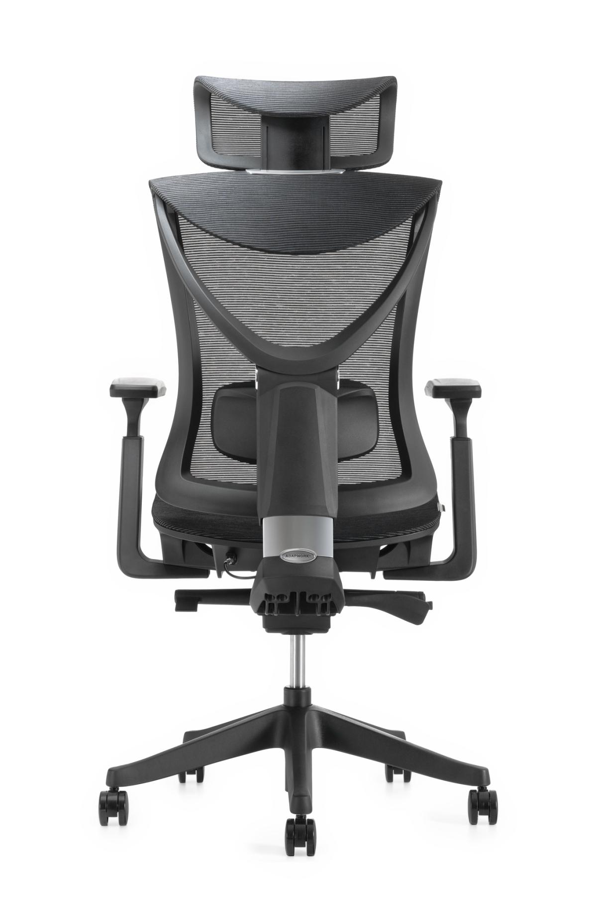 Кресло S1 Mesh Senior ErgoChair Deep Black, фото 10