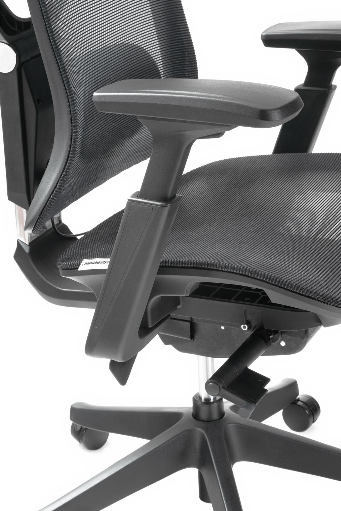 Кресло S1 Mesh Senior ErgoChair Deep Black, фото 18