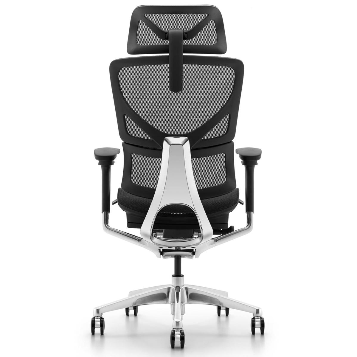 L3 Mesh Max Lead Ergochair Platinum Deep Black, photo 2