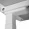 Регульований стіл AdapDesk Smart 2 Motor Pro 36мм Smoky Gray, Snow White, фото 6 mini