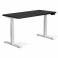 Регульований стіл AdapDesk Smart 2 Motor Pro 36мм Carbon Black, Snow White, фото 8 mini
