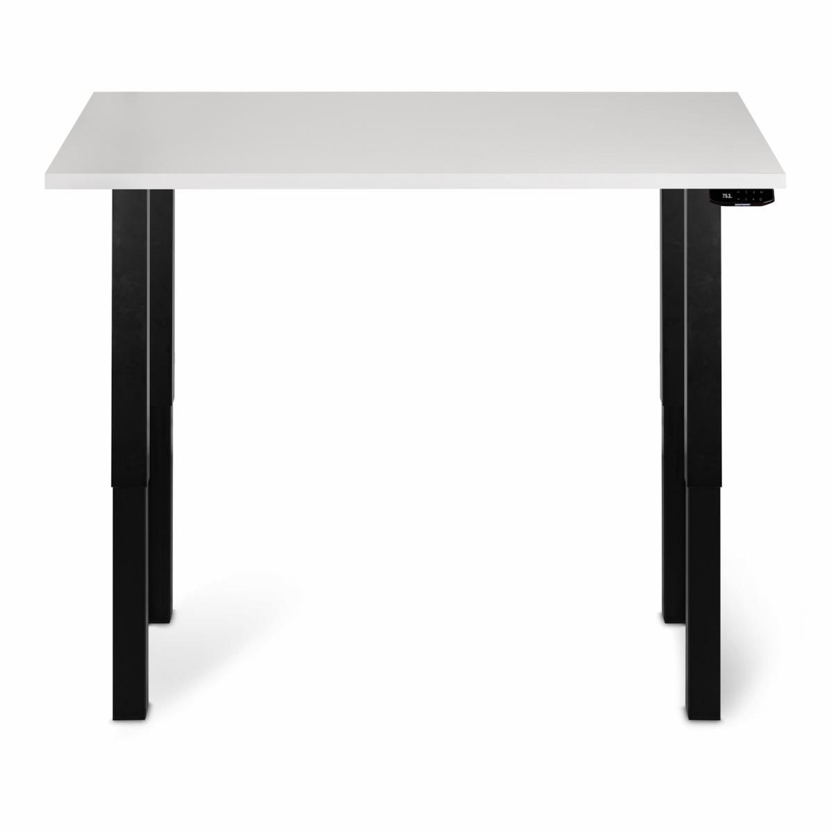 Регулируемый стол AdapDesk Smart 4L 2 Motor 36 мм Crystal White, Space Black, фото 5