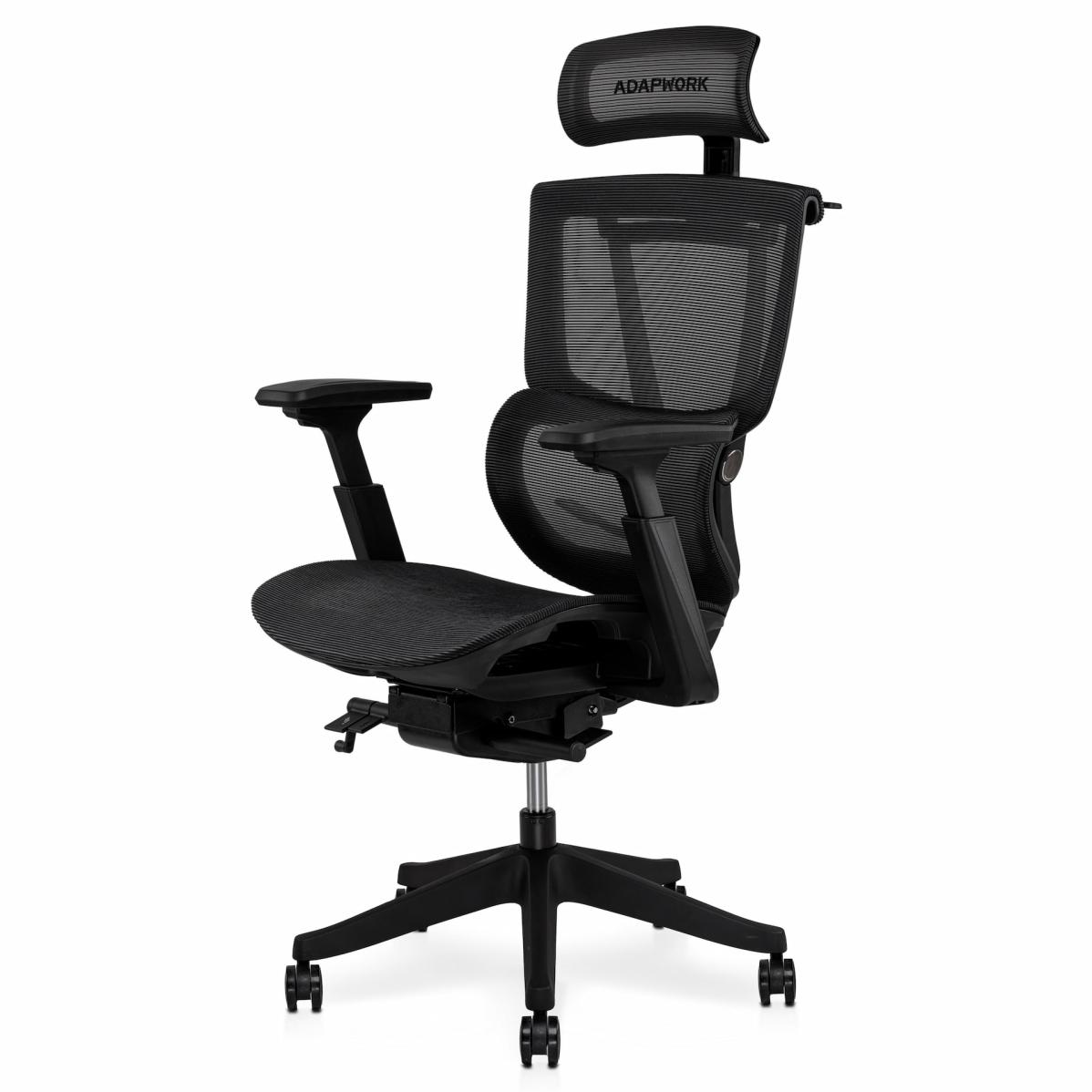 Кресло S2 Mesh Senior ErgoChair Deep Black, фото 8