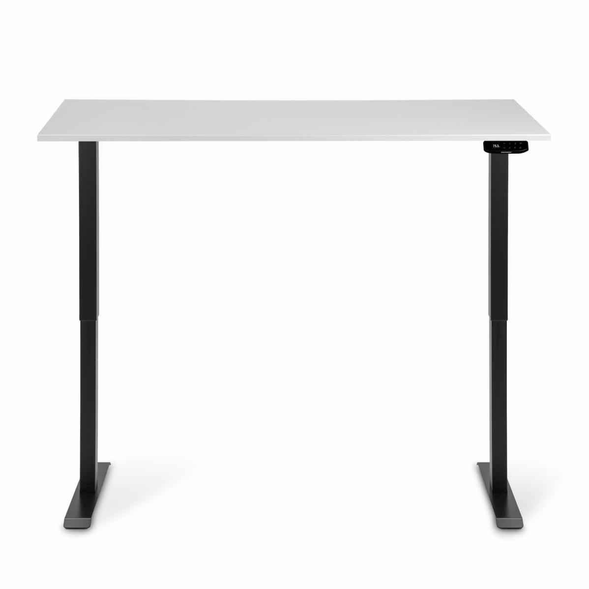 Регульований стіл AdapDesk Smart 2 Motor 18мм Crystal White, Space Black, фото 5