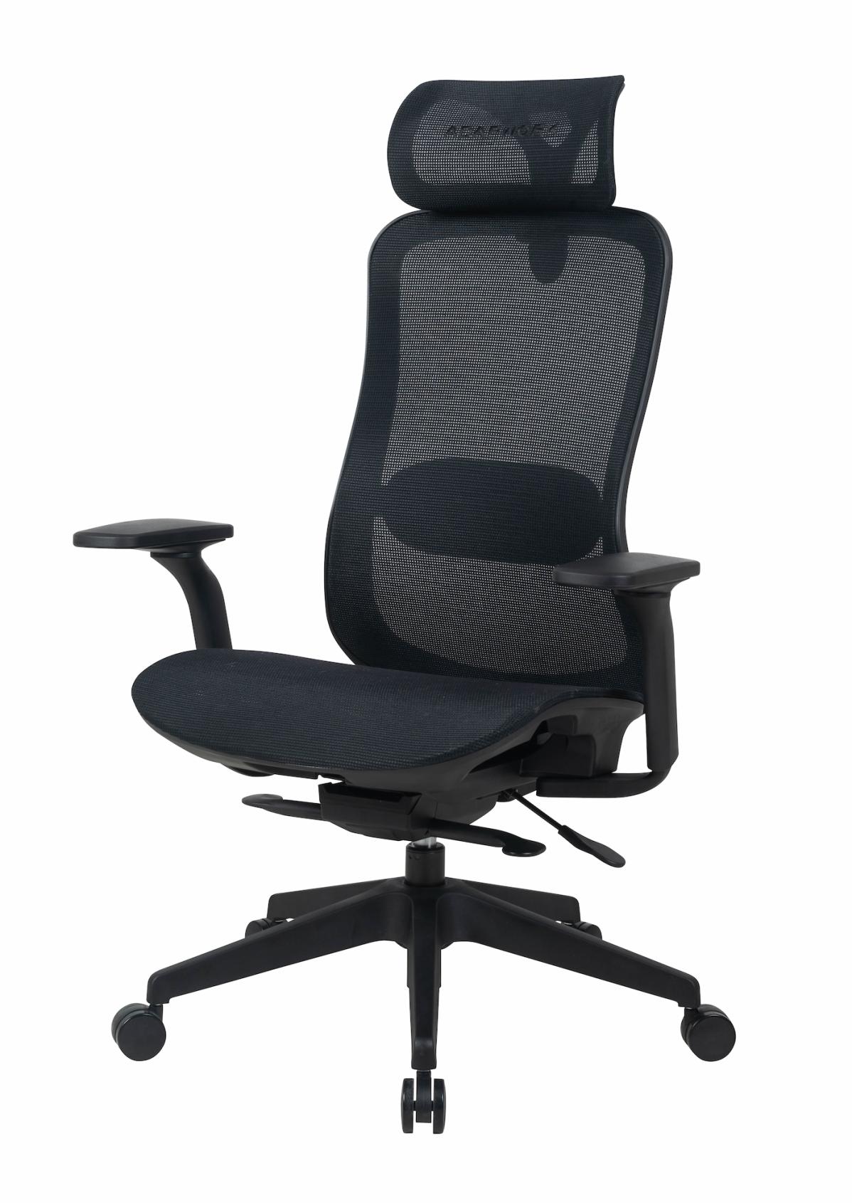 Кресло M4 Mesh Middle Ergochair Deep Black, фото 6