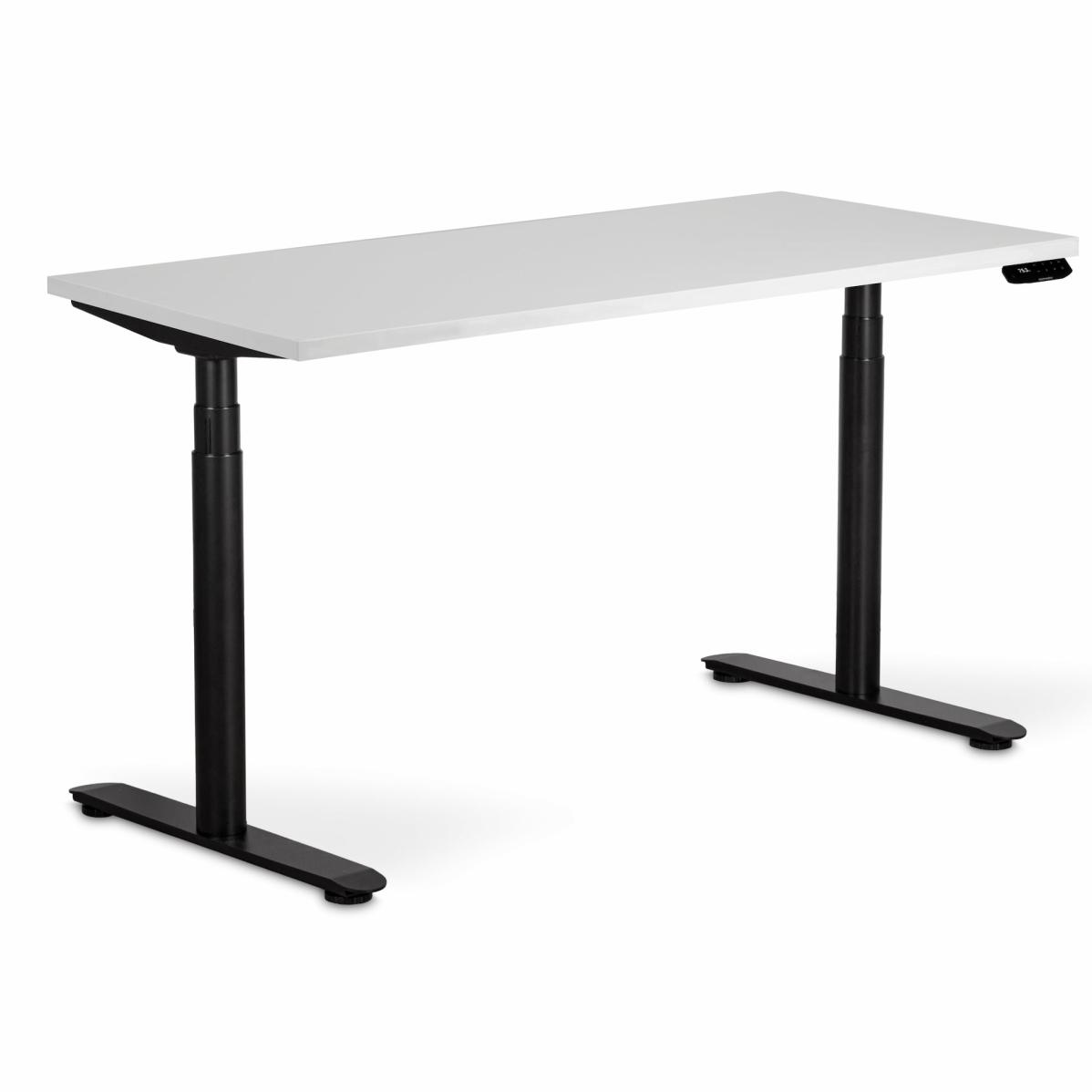 Регулируемый стол AdapDesk Smart 2 Motor Pro Max 36мм Crystal White, Space Black, фото 8