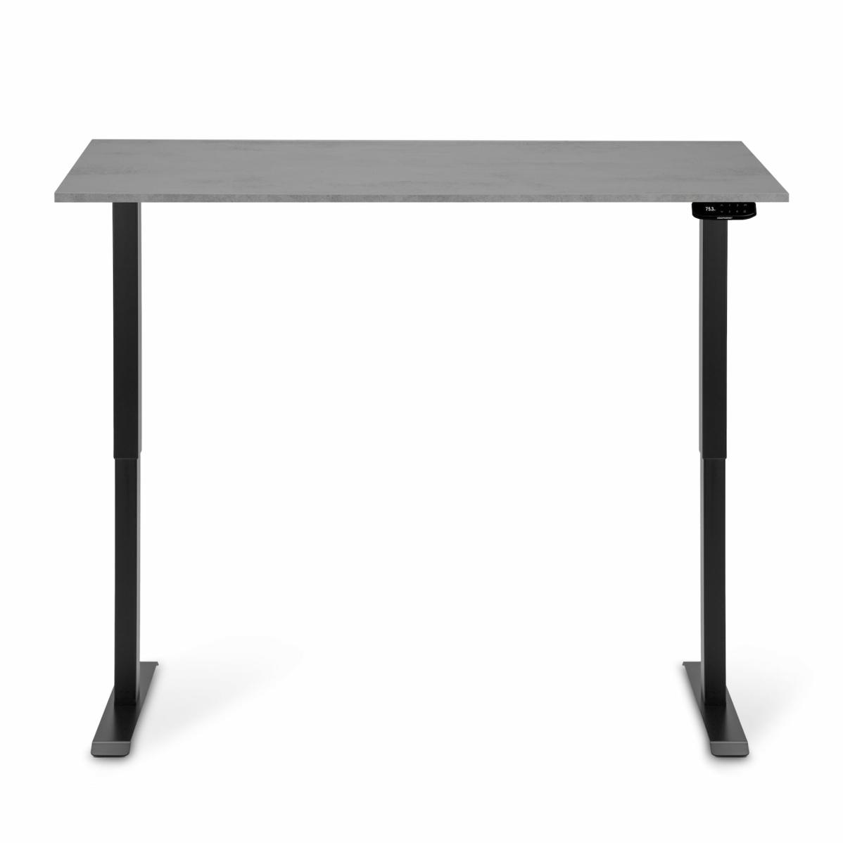 Регулируемый стол AdapDesk Smart 1 Motor 18мм Smoky Gray, Space Black, фото 5