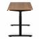 Регульований стіл AdapDesk Smart 2 Motor Pro Speed 36мм Golden Wood, Space Black, фото 3 mini