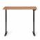 Регульований стіл AdapDesk Smart 1 Motor 18мм Golden Wood, Space Black, фото 5 mini