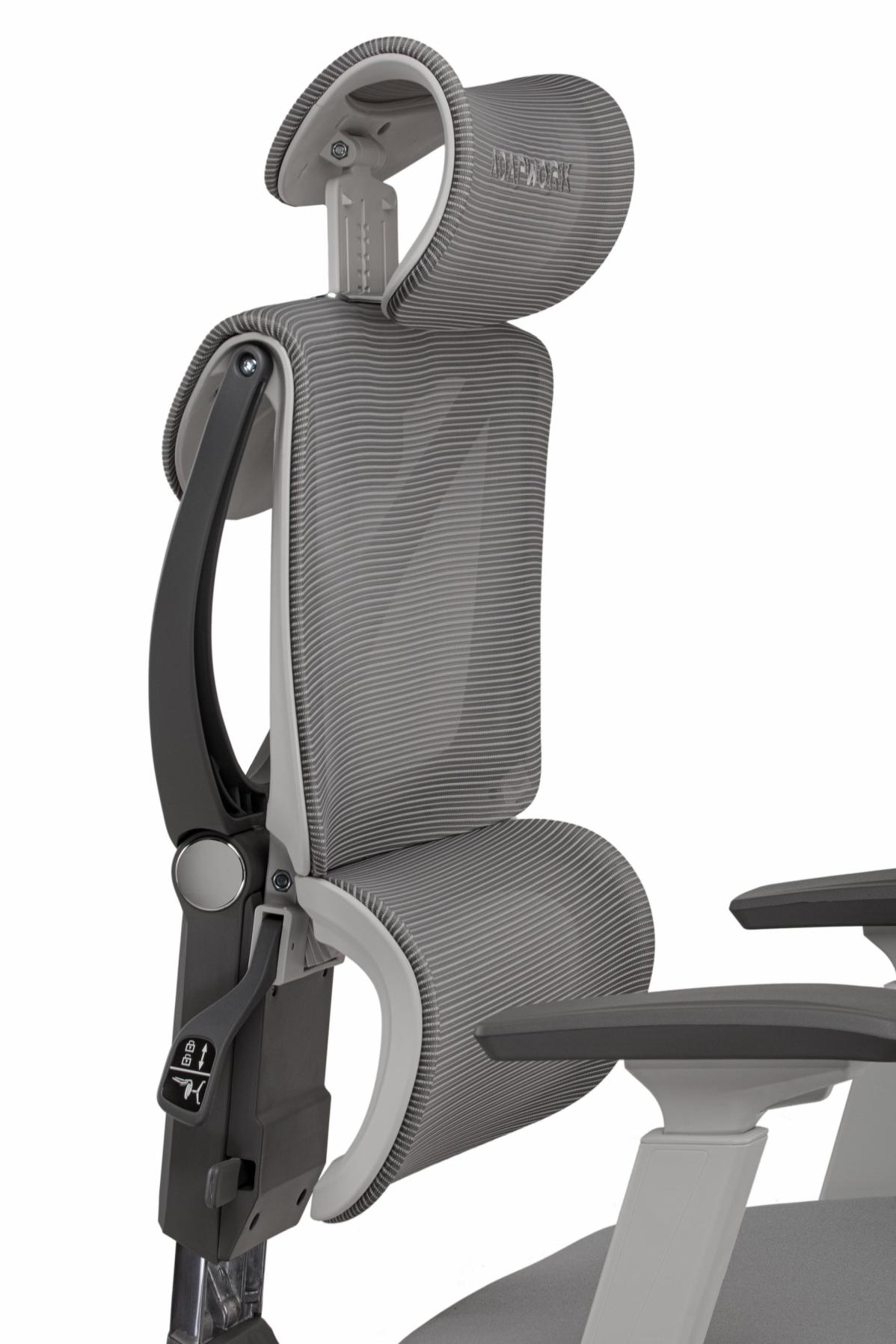 Крісло S3 Senior ErgoChair Alpine Grey, фото 11