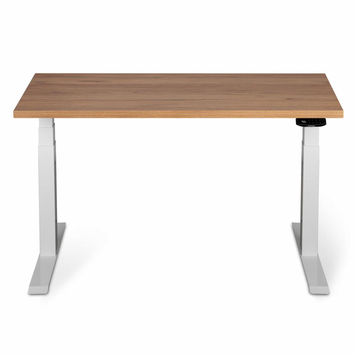 Регулируемый стол AdapDesk Smart 2 Motor Pro 36мм Golden Wood, Snow White, фото 7