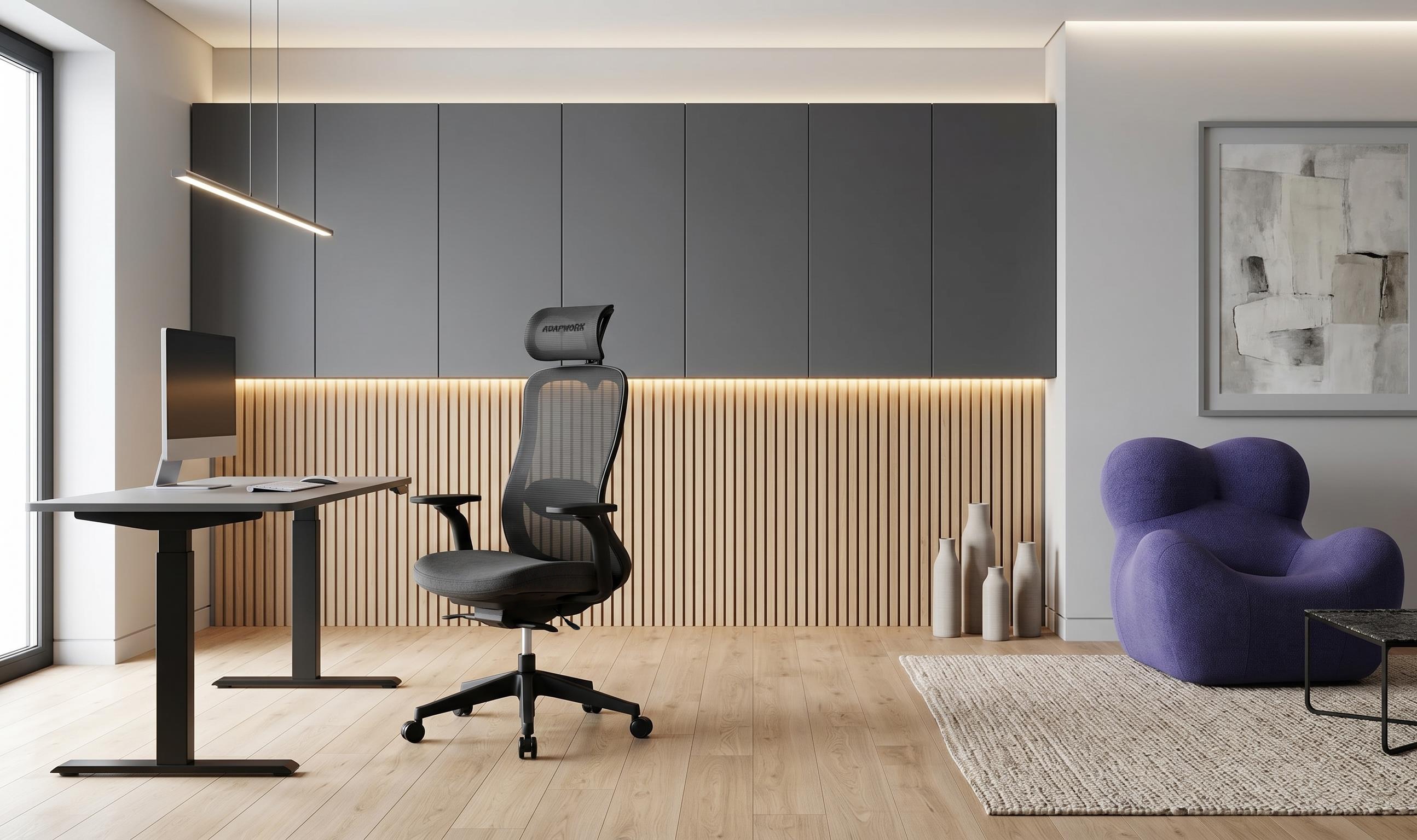 M4 Middle ErgoChair Grafite Black