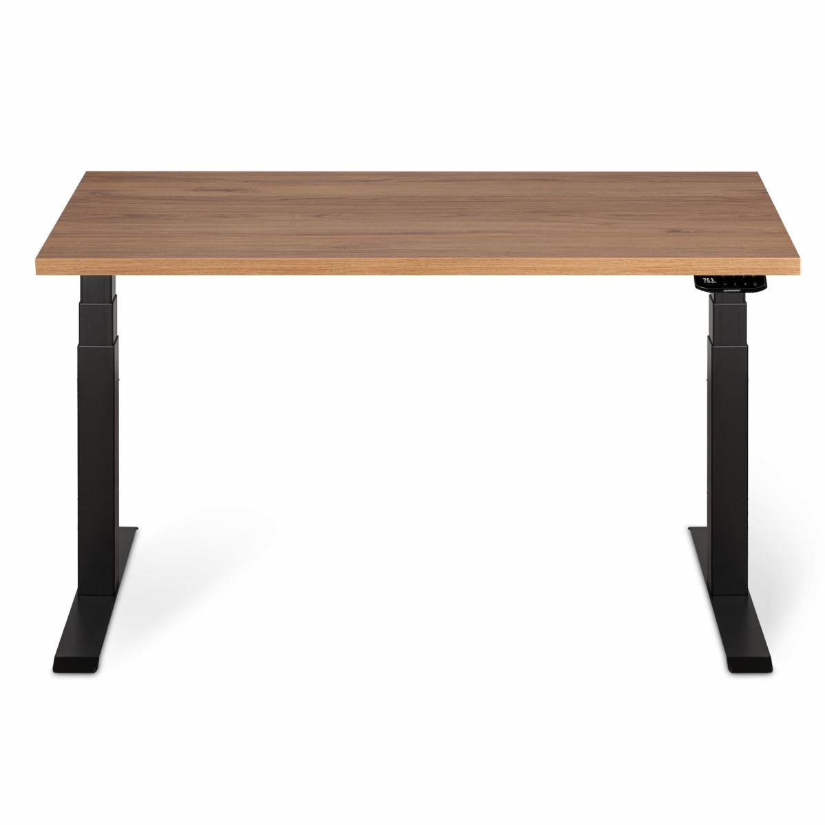 Регулируемый стол AdapDesk Smart 2 Motor Pro 36мм Golden Wood, Space Black, фото 7