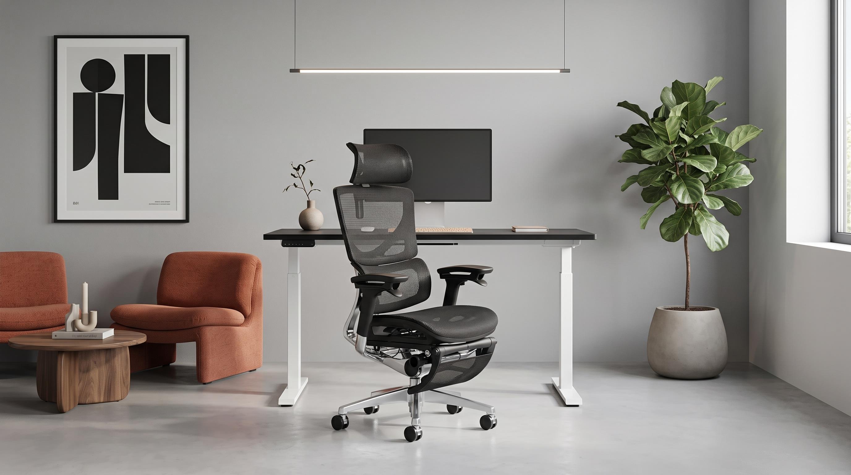 Крісло L3 Mesh Max Lead Ergochair Platinum Deep Black