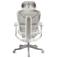 Крісло S7 Mesh Senior ErgoChair Alpine Grey, фото 5 mini