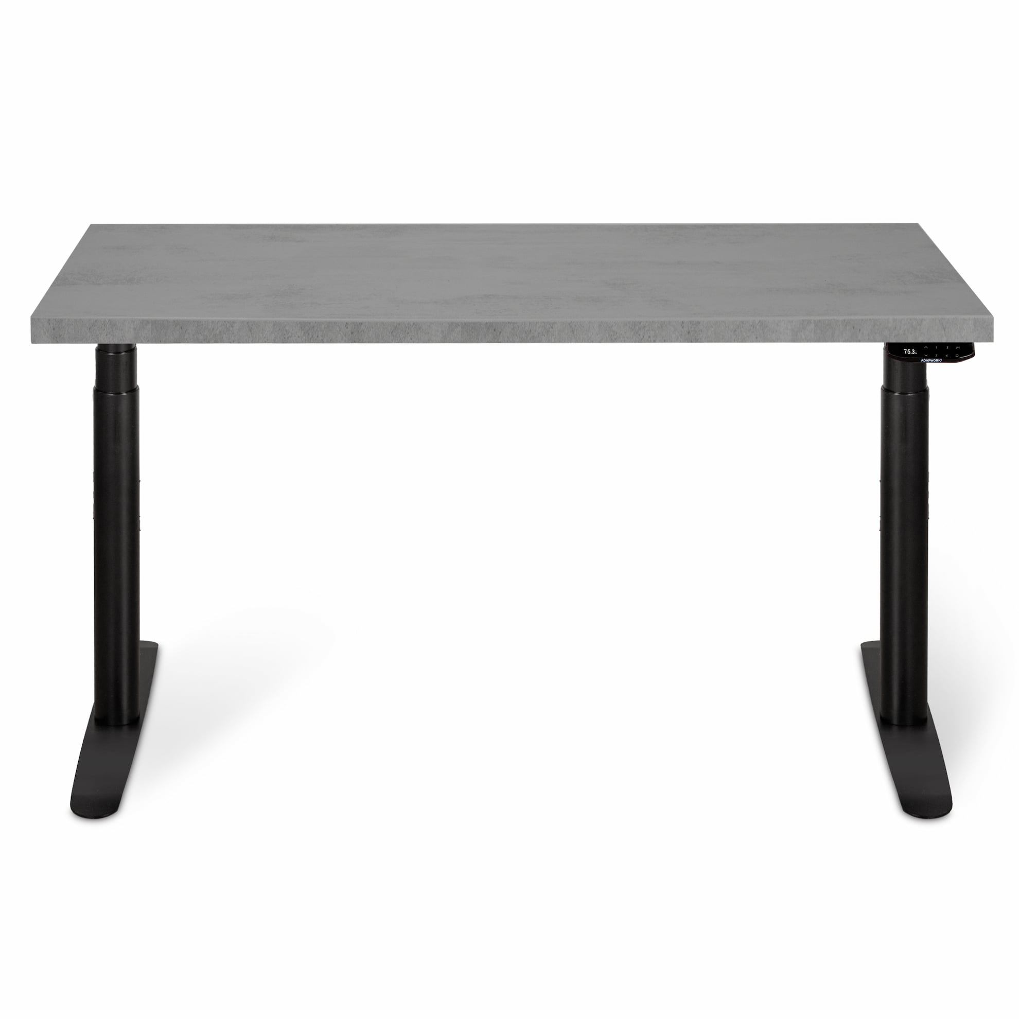 Регульований стіл AdapDesk Smart 2 Motor Pro Max 36мм Smoky Gray, Space Black, фото 7