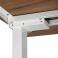 Регульований стіл AdapDesk Smart 2 Motor 18мм Golden Wood, Snow White, фото 6 mini