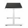 Регульований стіл AdapDesk Smart 2 Motor Pro 36мм Deep Black, Snow White, фото 3 mini