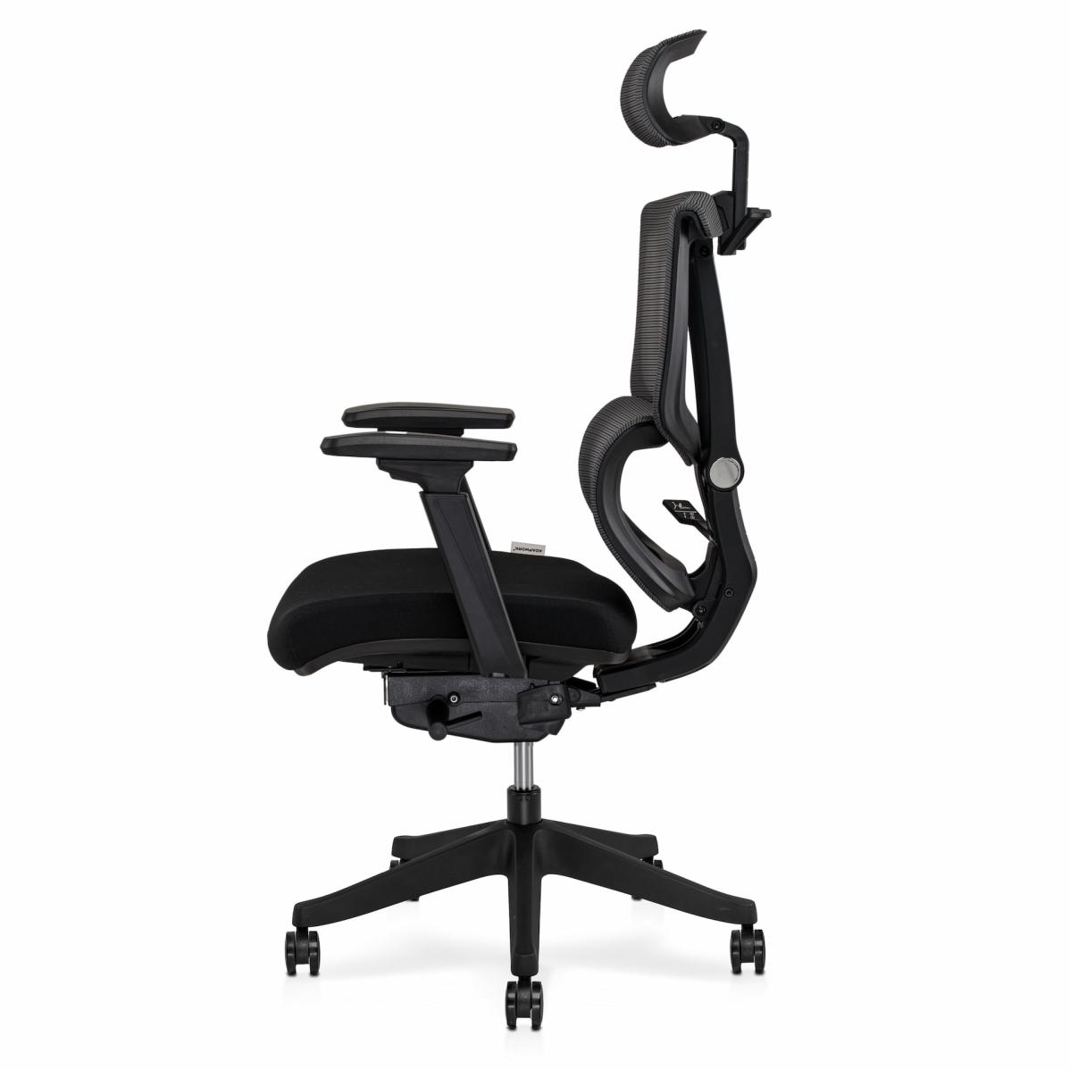 Кресло S2 Senior ErgoChair Deep Black, фото 7