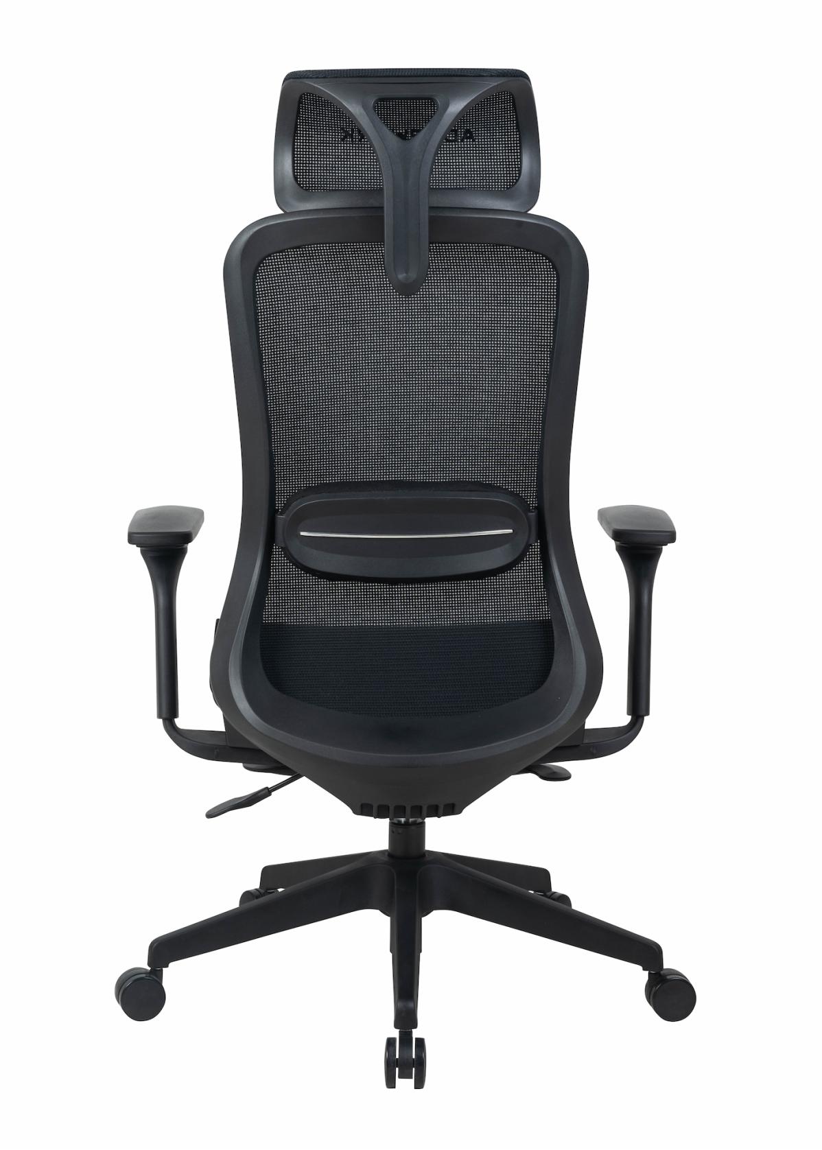 Кресло M4 Mesh Middle Ergochair Deep Black, фото 4
