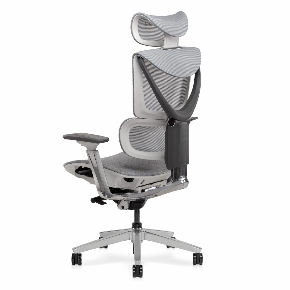 Кресло S3 Pro Senior ErgoChair Platinum Smoky Grey, фото 6