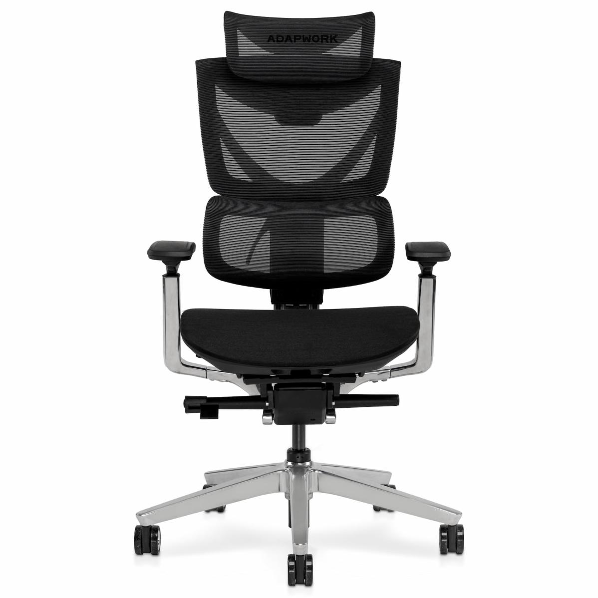 Кресло S3 Pro Senior ErgoChair Platinum Grafite Black, фото 1
