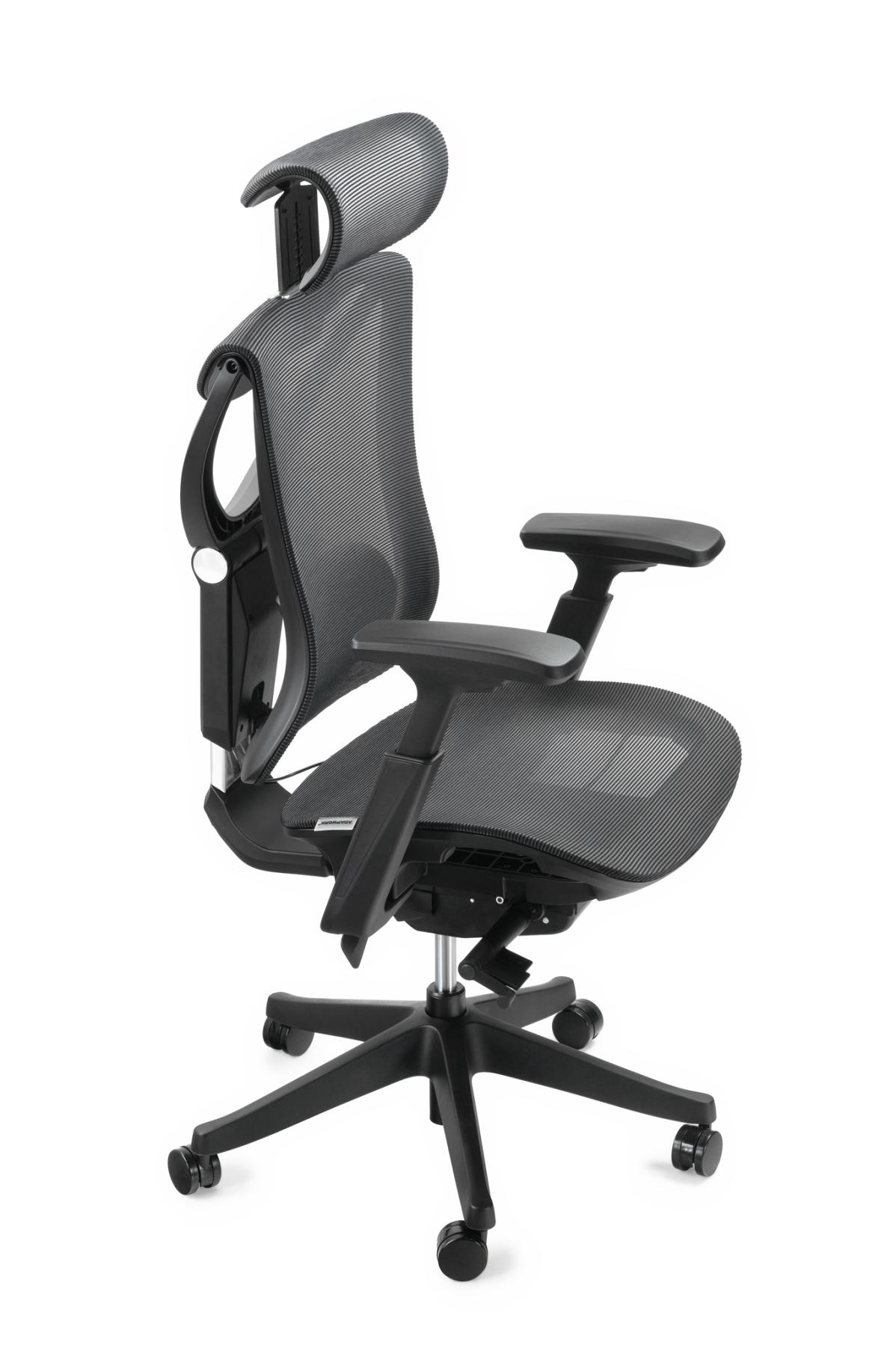 Кресло S1 Mesh Senior ErgoChair Deep Black, фото 12