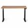 Регульований стіл AdapDesk Smart 2 Motor Pro Speed 36мм Golden Wood, Space Black, фото 1 mini