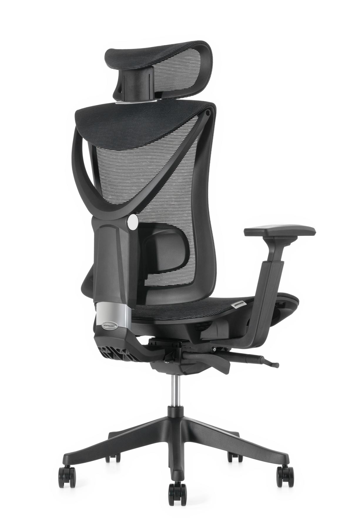 Кресло S1 Mesh Senior ErgoChair Deep Black, фото 7