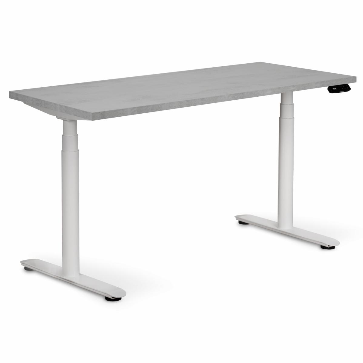 Регулируемый стол AdapDesk Smart 2 Motor Pro Speed 36мм Smoky Gray, Snow White, фото 8