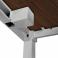 Регульований стіл AdapDesk Smart 4L 2 Motor 36 мм Golden Wood, Snow White, фото 6 mini