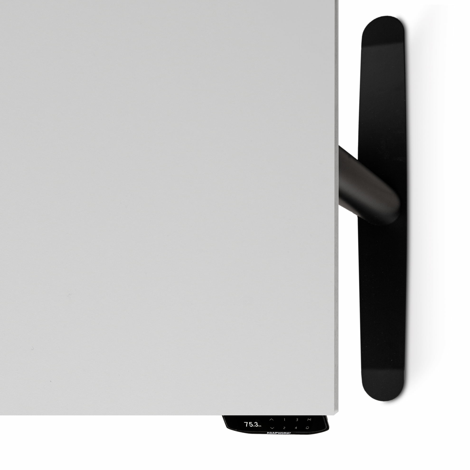 Регульований стіл AdapDesk Smart 2 Motor Pro Max 36мм Crystal White, Space Black, фото 4